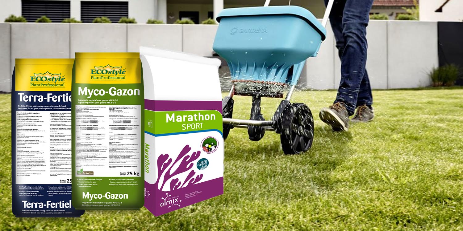 Gazonmesthome • Gras en Groen Winkel