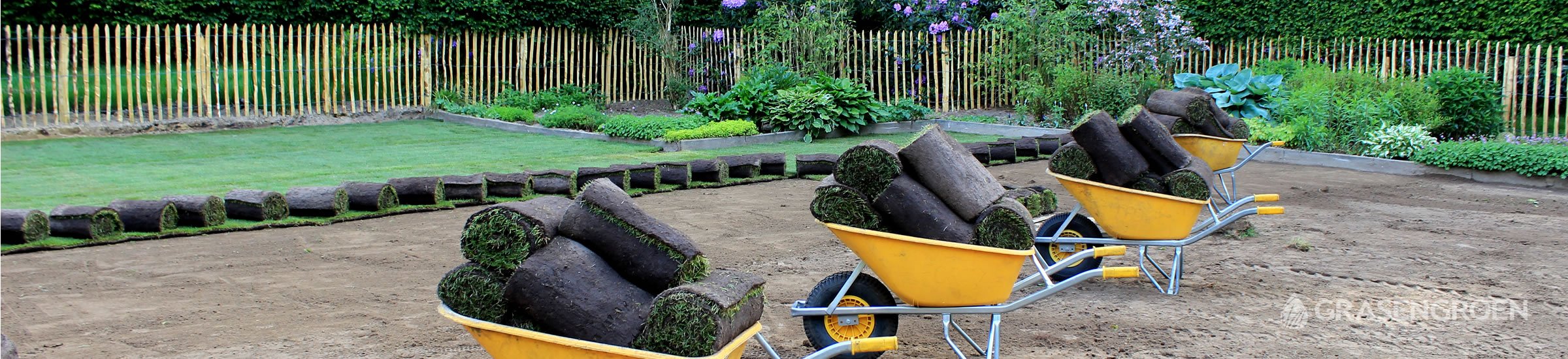 Zelfgraszodenleggen • Gras en Groen Winkel