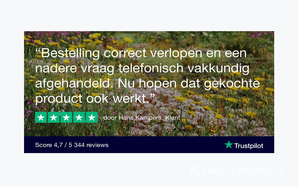 Reviewtrustpilot • Gras en Groen Winkel